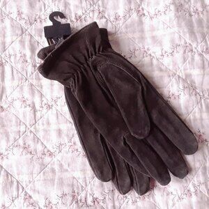 NWT Nevada Brown Leather Gloves